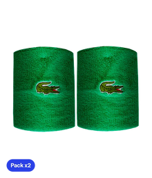 Wristbands Lacoste Verde 2025 (Pack x2)