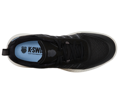 K-Swiss Men's Shoes Ultra Court | Black/Snow White/Asphalt