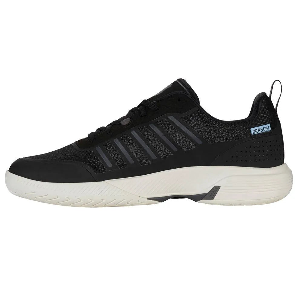 Men's Ultra Court Pickleball Shoes Black and Snow White