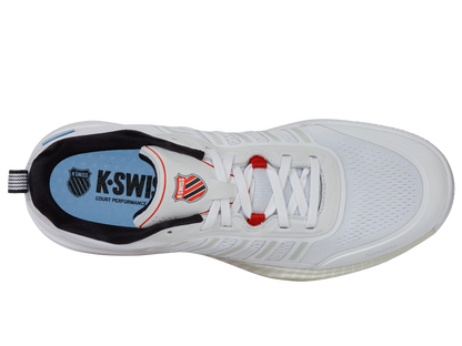 K-Swiss Men's Shoes Ultra Court | White/Black/Mars Red