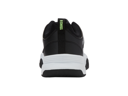K-Swiss Men's Shoes Court Express 2 | Black/White/Soft Neon Green