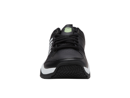 K-Swiss Men's Shoes Court Express 2 | Black/White/Soft Neon Green