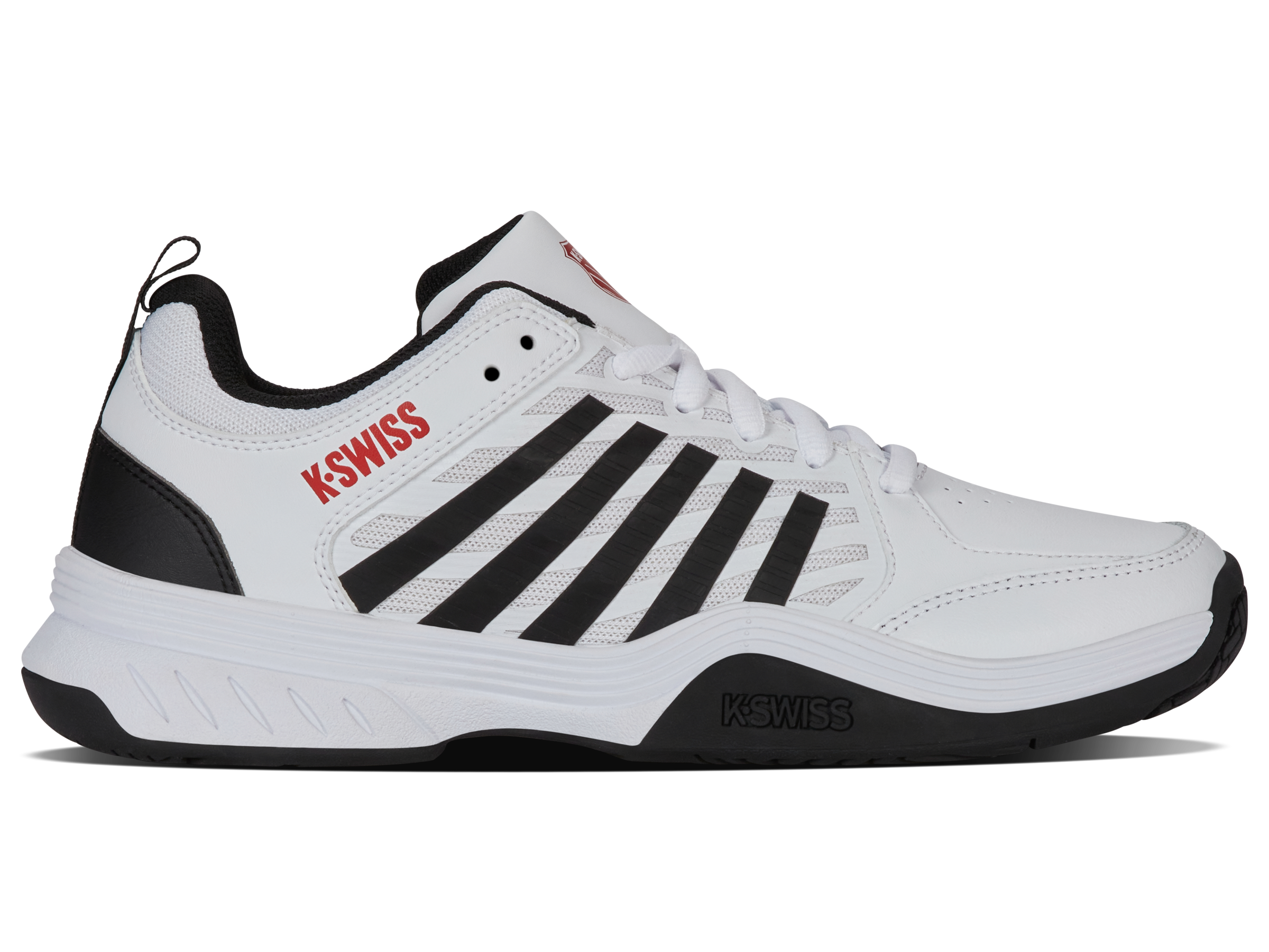 K-Swiss Men's Shoes Court Express 2 | White/Black/Mars Red