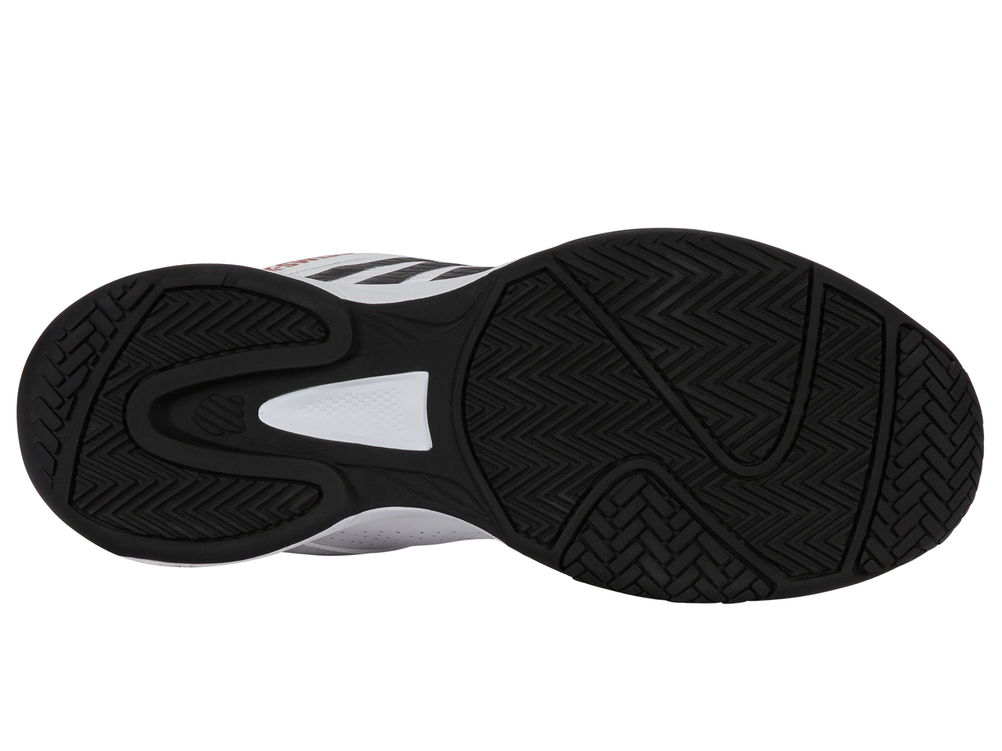 K-Swiss Men's Shoes Court Express 2 | White/Black/Mars Red
