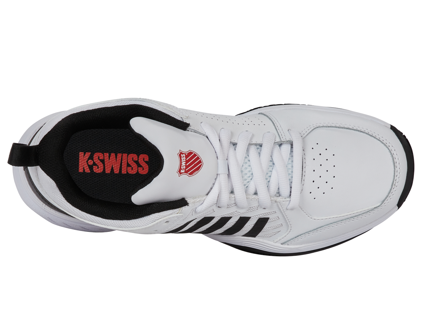 K-Swiss Men's Shoes Court Express 2 | White/Black/Mars Red