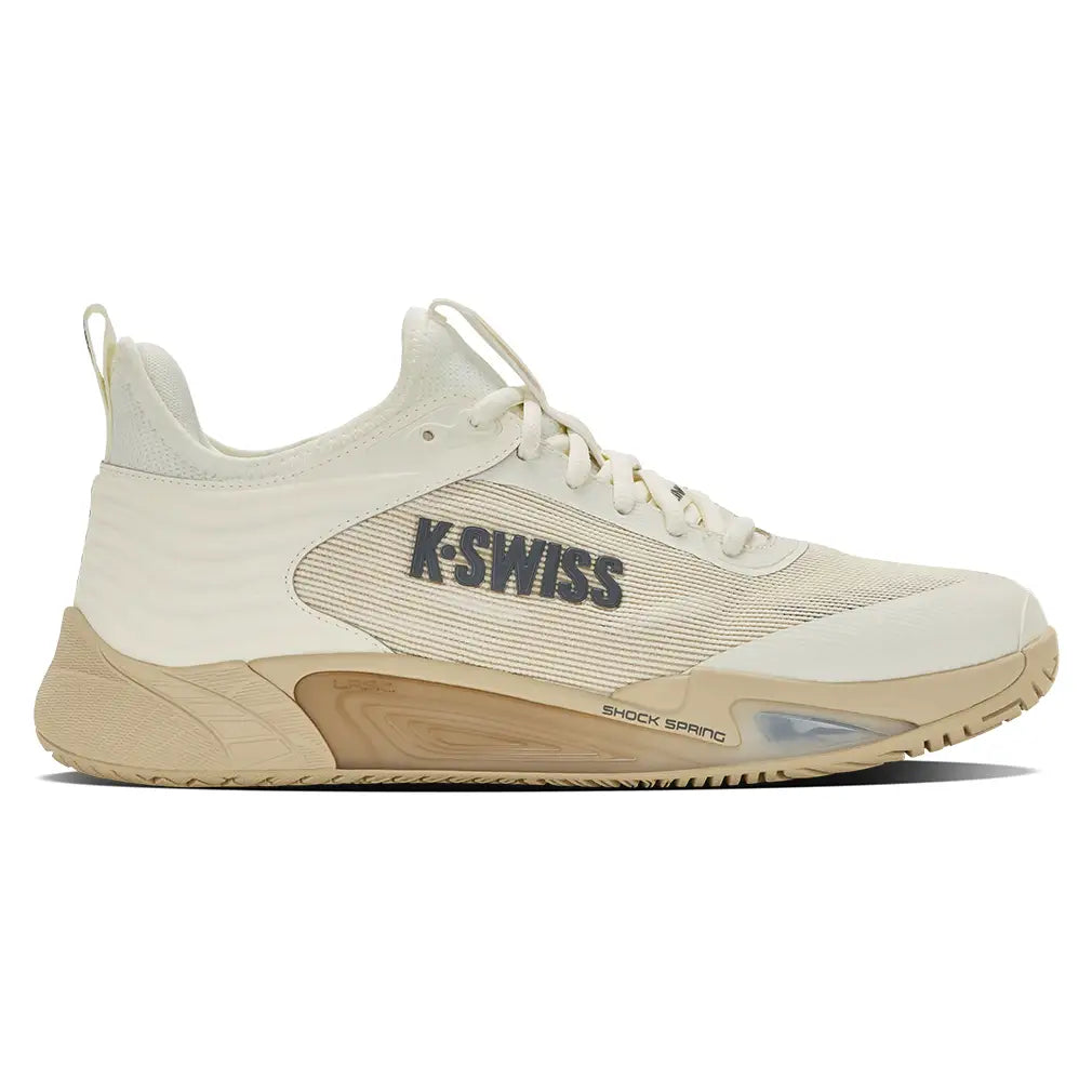 Men's Hypercourt Pinnacle Tennis Shoes Egret and Pale Khaki
