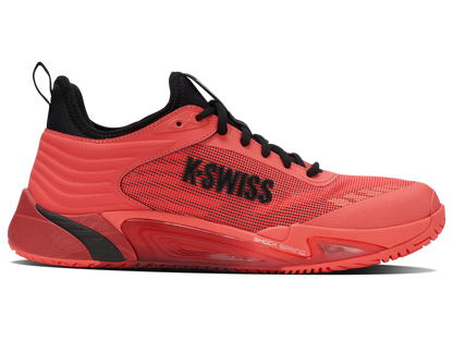 K-Swiss Men's Shoes Hypercourt Pinnacle | Neon Lava/Black/Chili Pepper