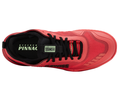 K-Swiss Men's Shoes Hypercourt Pinnacle | Neon Lava/Black/Chili Pepper