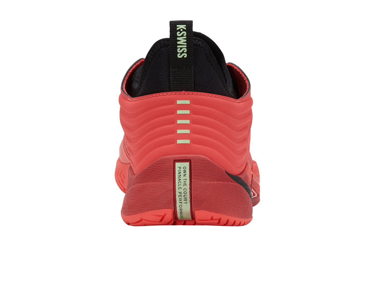 K-Swiss Men's Shoes Hypercourt Pinnacle | Neon Lava/Black/Chili Pepper