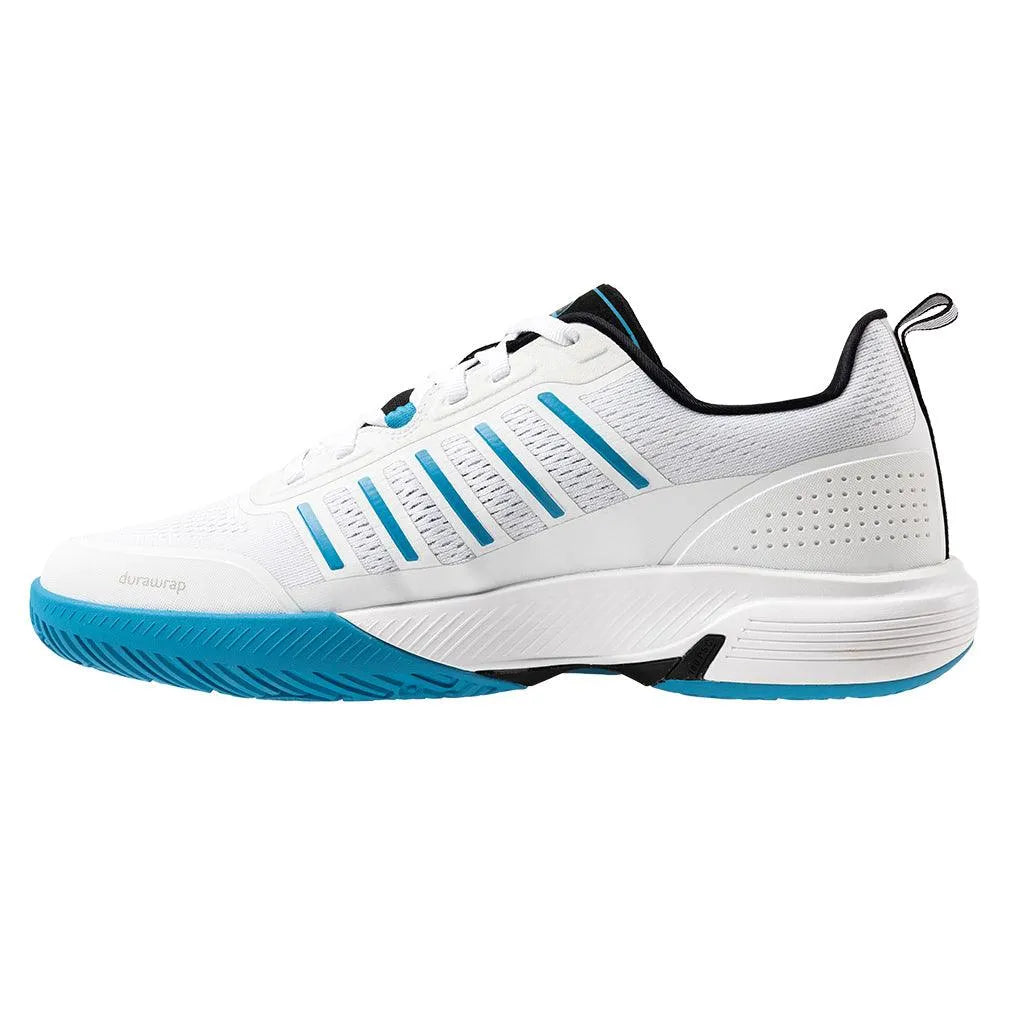 Men's Ultra Court Padel Shoes White and Black