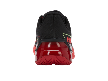 K-Swiss Men's Shoes Ultrashot 4 | Black/Neon Lava/Chili Pepper