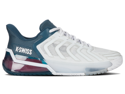 K-Swiss Men's Shoes Ultrashot 4 | White/Stargazer/Neon Blaze