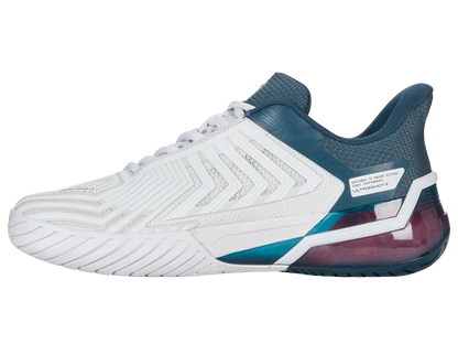 K-Swiss Men's Shoes Ultrashot 4 | White/Stargazer/Neon Blaze