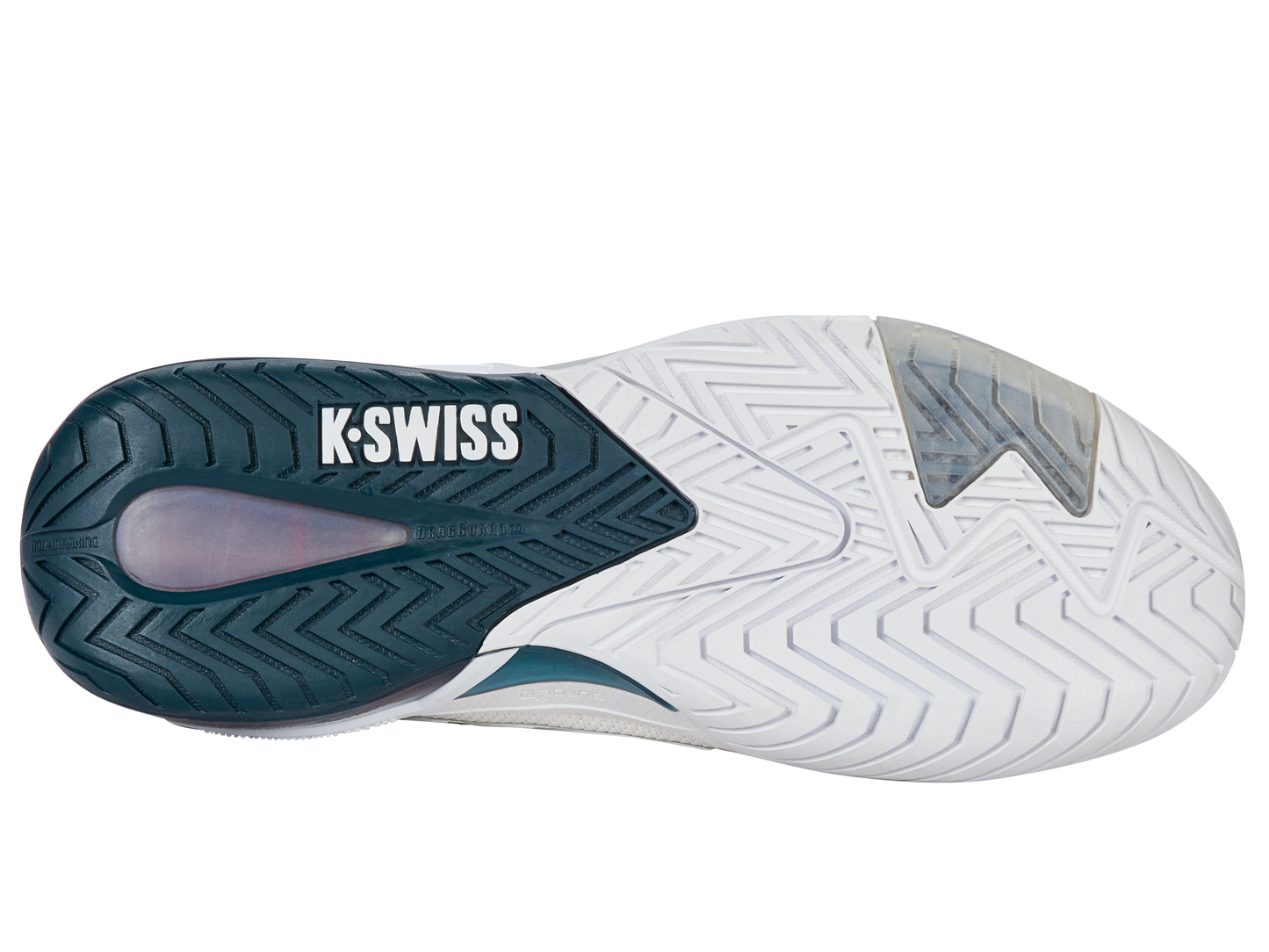 K-Swiss Men's Shoes Ultrashot 4 | White/Stargazer/Neon Blaze