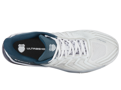 K-Swiss Men's Shoes Ultrashot 4 | White/Stargazer/Neon Blaze