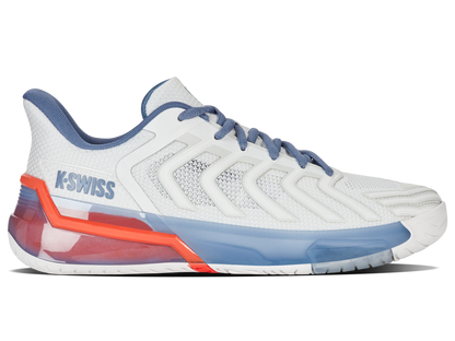 K-Swiss Men's Shoes Ultrashot 4 | Lucent White/Infinity/Scarlet Ibis