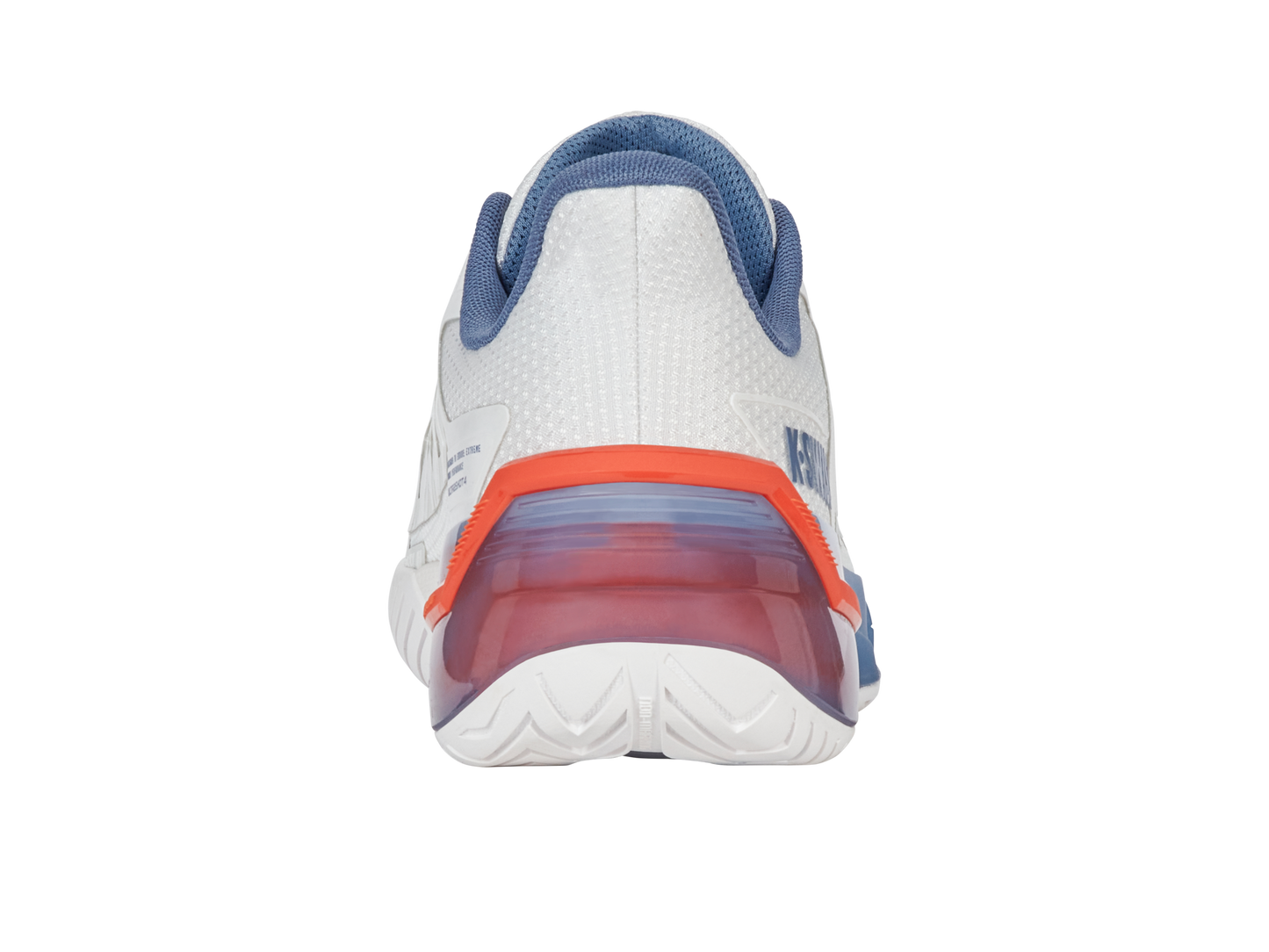 K-Swiss Men's Shoes Ultrashot 4 | Lucent White/Infinity/Scarlet Ibis