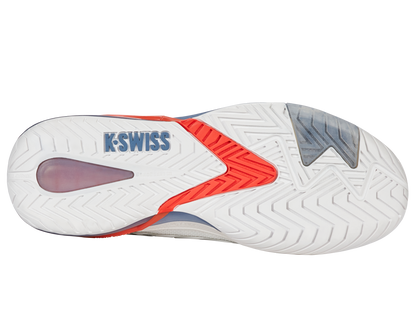 K-Swiss Men's Shoes Ultrashot 4 | Lucent White/Infinity/Scarlet Ibis
