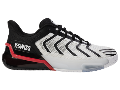 K-Swiss Men's Shoes Ultrashot 4 | White/Black/Mars Red