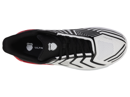 K-Swiss Men's Shoes Ultrashot 4 | White/Black/Mars Red