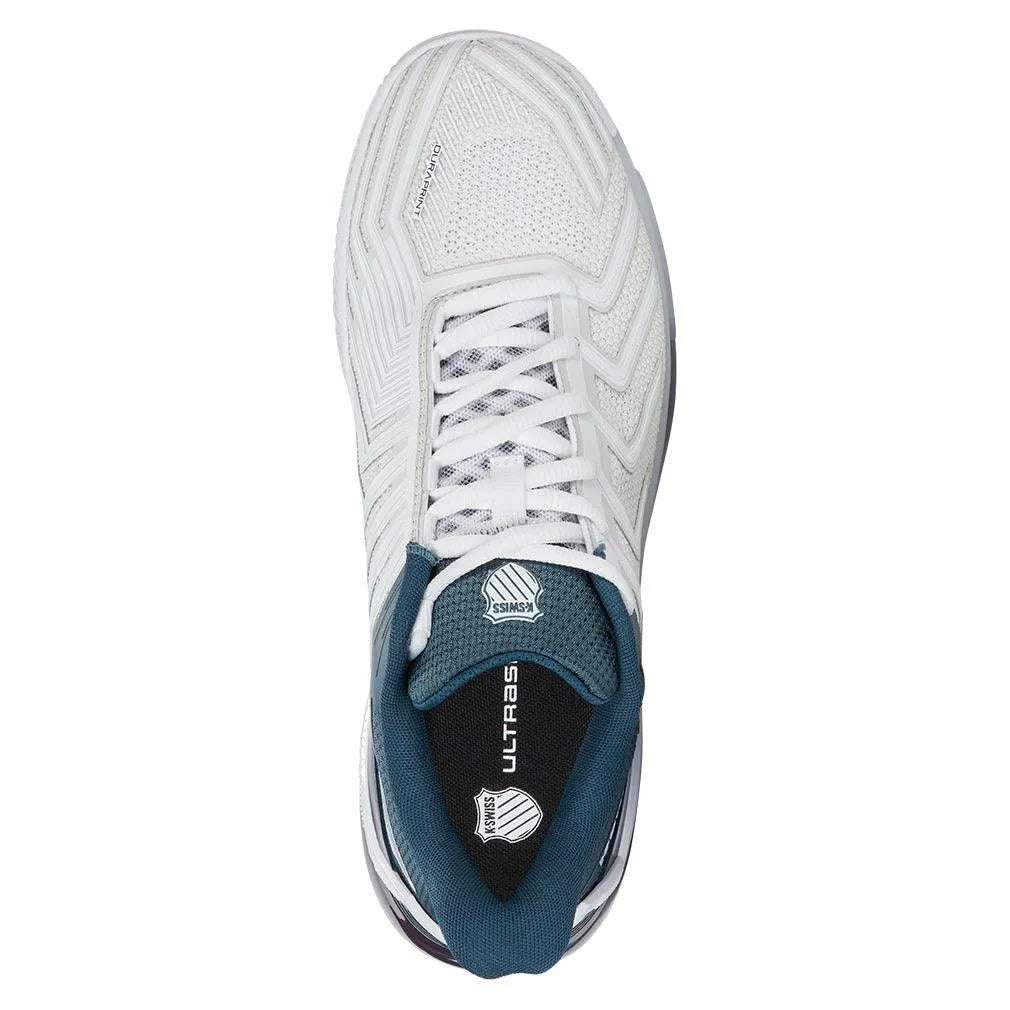 Men's Ultrashot 4 Clay Tennis Shoes White and Stargazer
