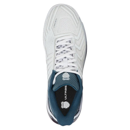 Men's Ultrashot 4 Clay Tennis Shoes White and Stargazer