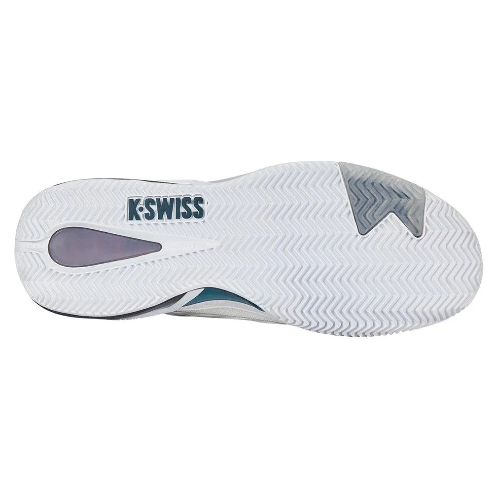 Men's Ultrashot 4 Clay Tennis Shoes White and Stargazer