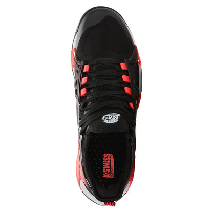 Men's K-Frame Padel Shoes Black and Micro Chip