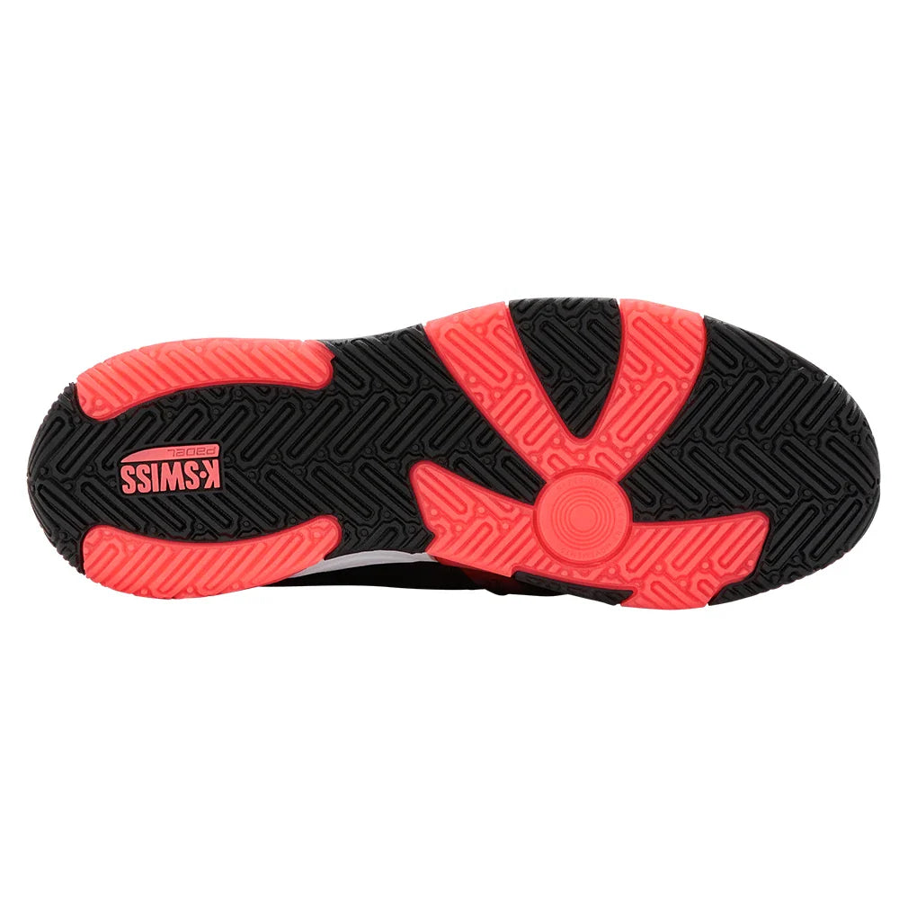 Men's K-Frame Padel Shoes Black and Micro Chip