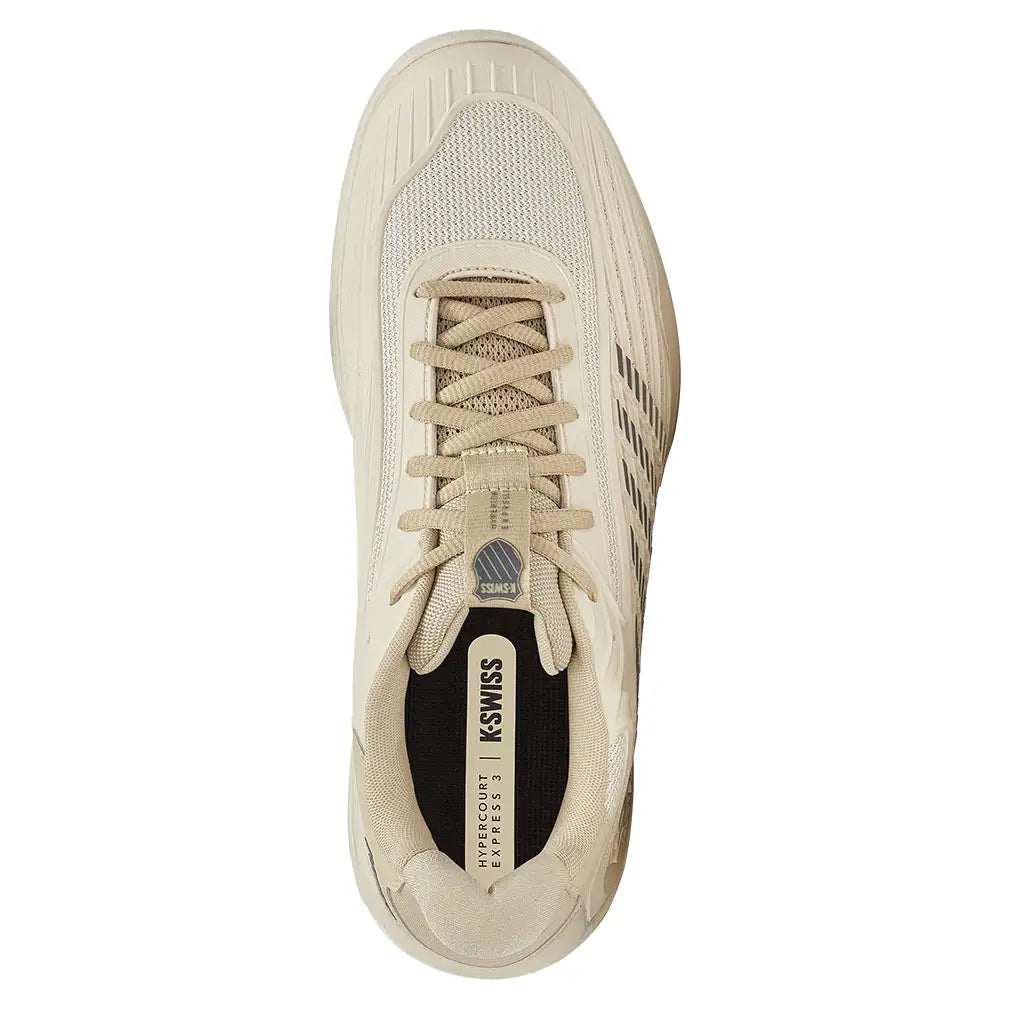 Men's Hypercourt Express 3 Tennis Shoes Whitecap Grey and Pale Khaki