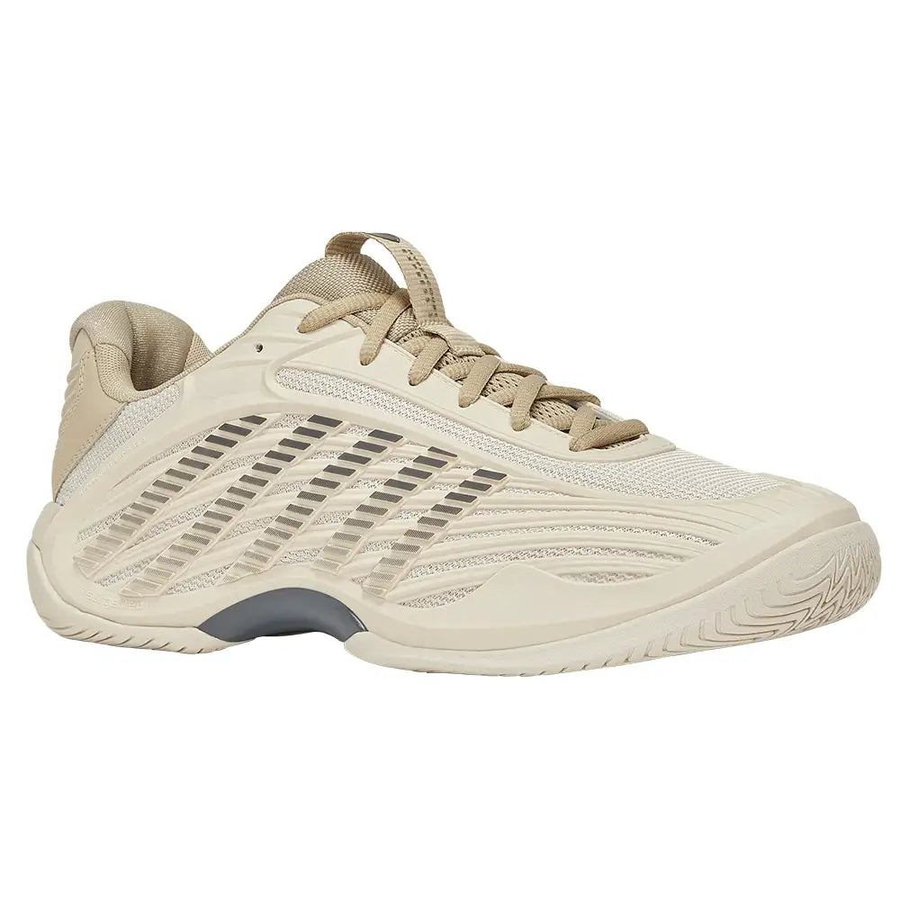 Men's Hypercourt Express 3 Tennis Shoes Whitecap Grey and Pale Khaki-Footwear-K-Swiss-04603-081U26-y-Tennis Express