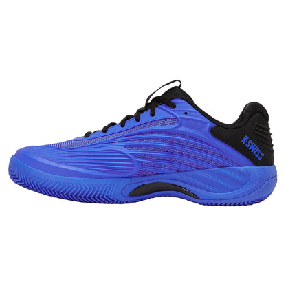 Men's Hypercourt Express 3 Clay Tennis Shoes Dazzling Blue and Black