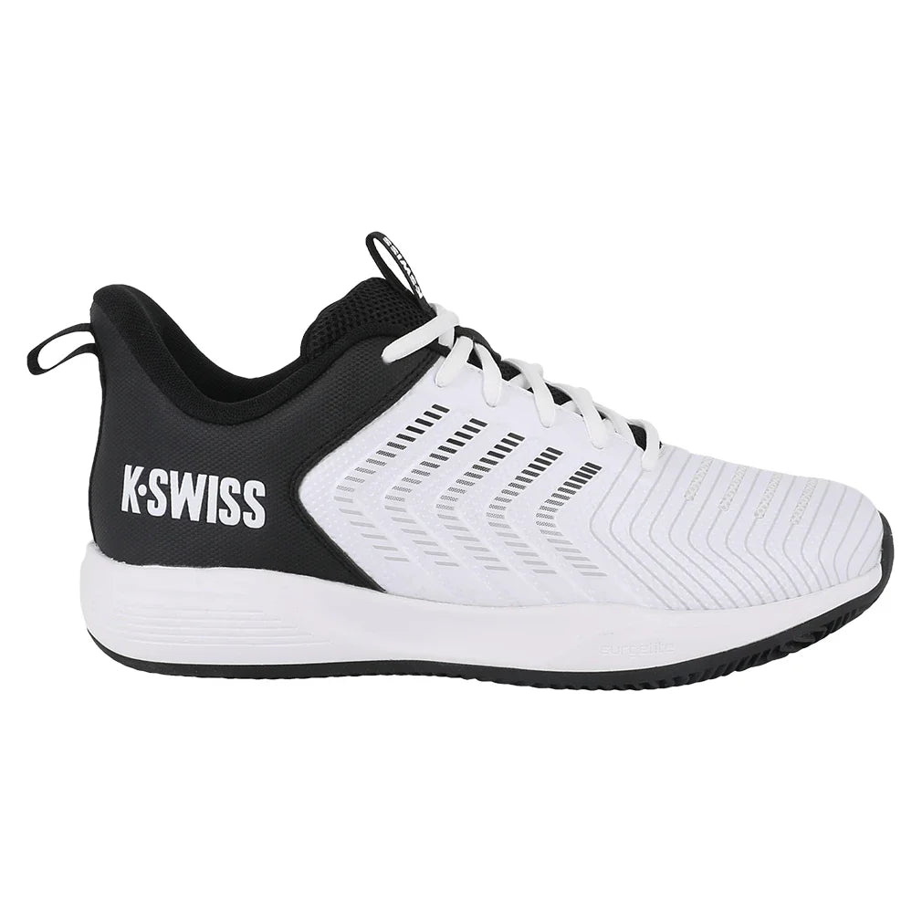 Men's Ultrashot Light Tennis Shoes White and Black