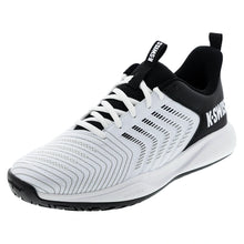 Men's Ultrashot Light Tennis Shoes White and Black-Footwear-K-Swiss-04767-102S26copy-Tennis Express