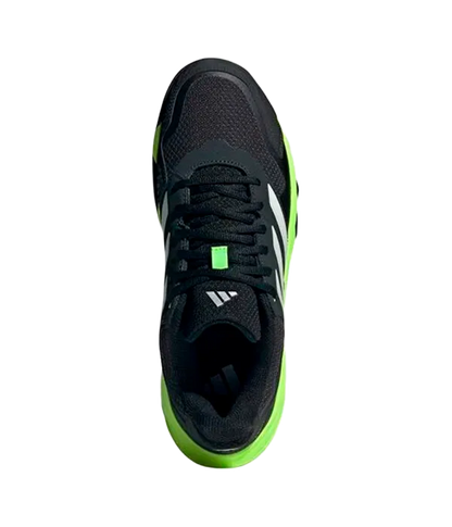 Padel Shoes Adidas CourtJam Control 3 Clay Negro/Amarillo Limon 2025