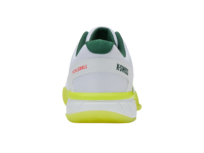 K-Swiss Men's Shoes Express Light Pickleball | White/Neon Lime/Eden