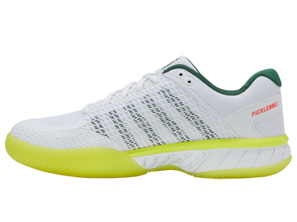 K-Swiss Men's Shoes Express Light Pickleball | White/Neon Lime/Eden