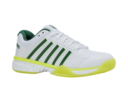 K-Swiss Men's Shoes Express Light Pickleball | White/Neon Lime/Eden