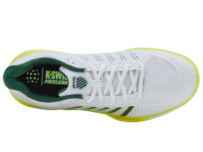 K-Swiss Men's Shoes Express Light Pickleball | White/Neon Lime/Eden