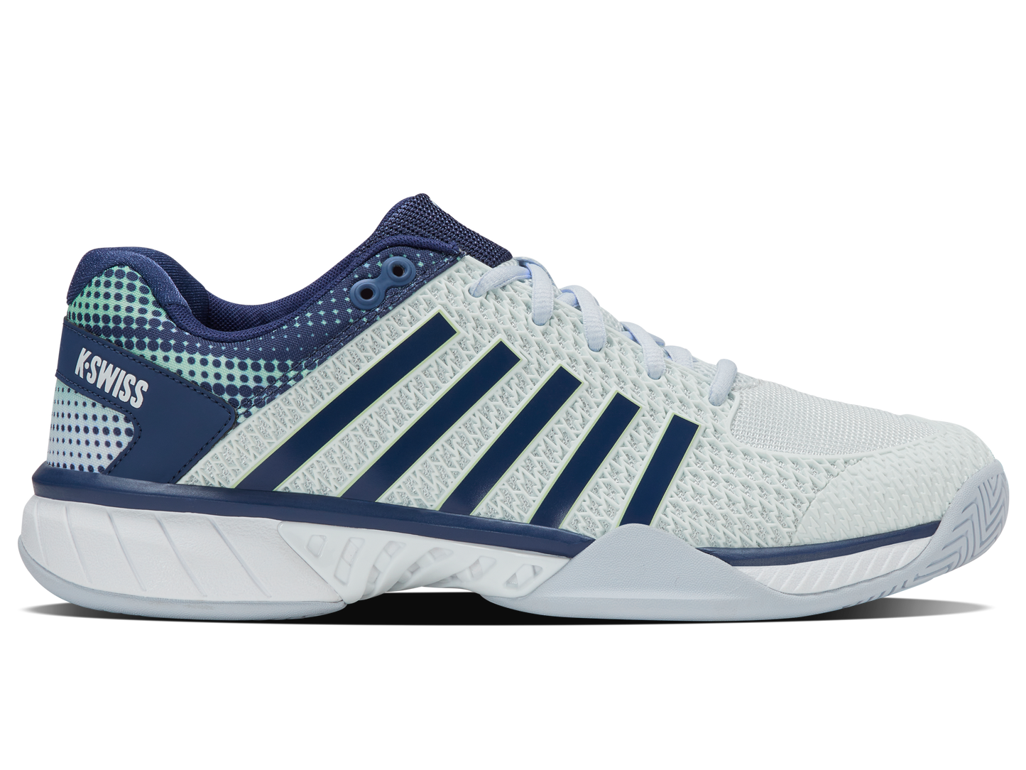 K-Swiss Men's Shoes Express Light Pickleball | Bit Of Blue/Oceana/Patina Green