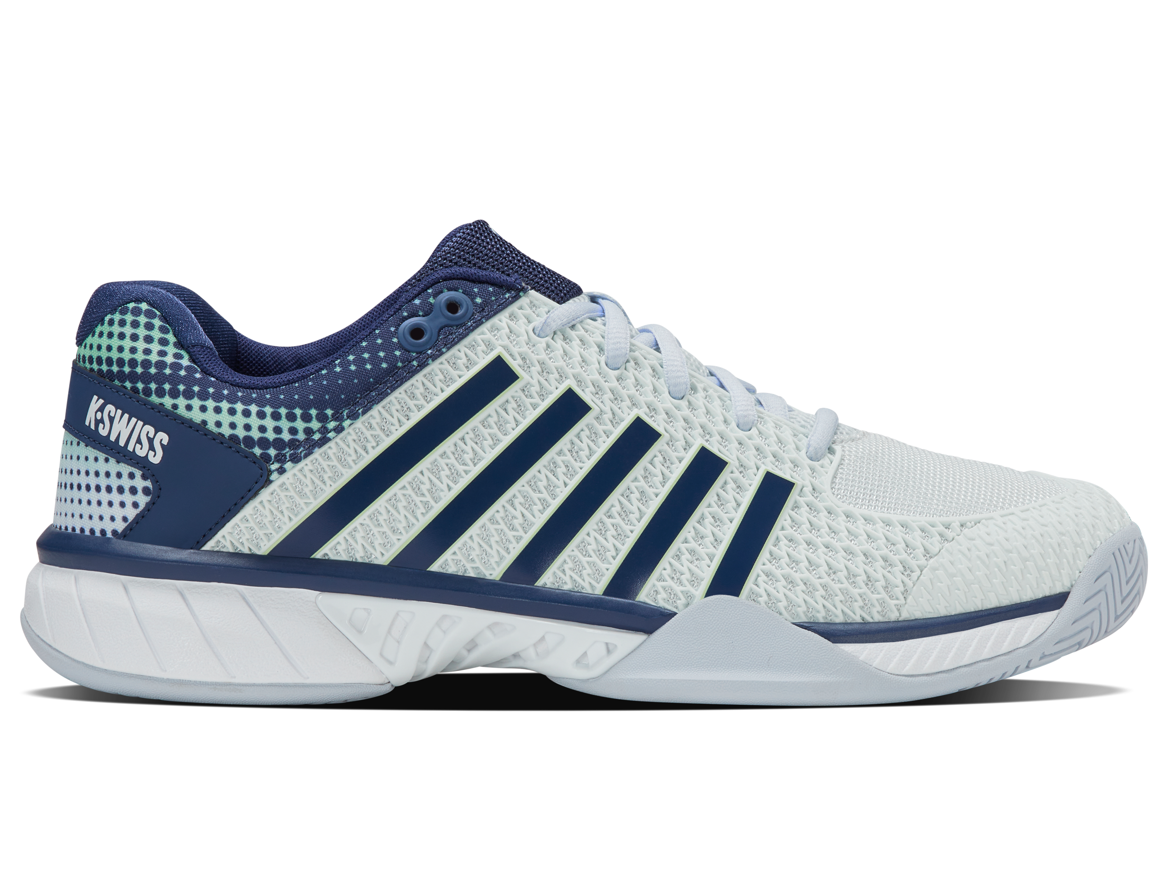 K-Swiss Men's Shoes Express Light Pickleball | Bit Of Blue/Oceana/Patina Green
