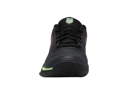 K-Swiss Men's Shoes Hypercourt Express 2 | Black/Soft Neon Green/Neon Lava
