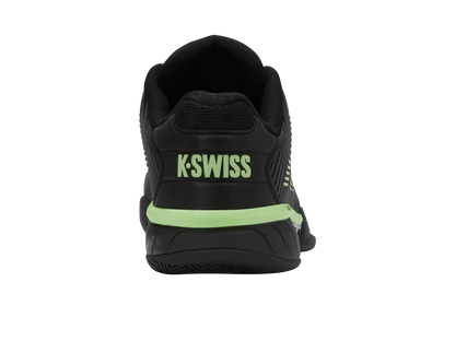 K-Swiss Men's Shoes Hypercourt Express 2 | Black/Soft Neon Green/Neon Lava