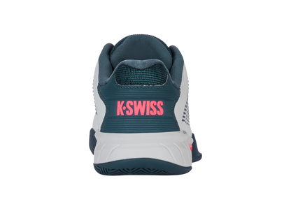 K-Swiss Men's Shoes Hypercourt Express 2 | White/Stargazer/Neon Blaze