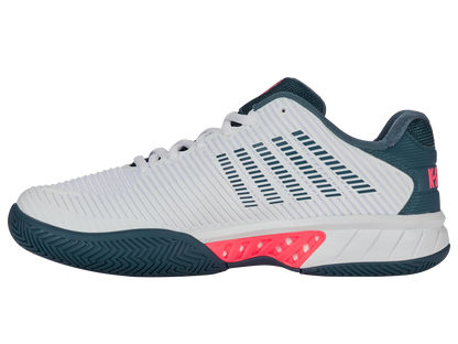 K-Swiss Men's Shoes Hypercourt Express 2 | White/Stargazer/Neon Blaze