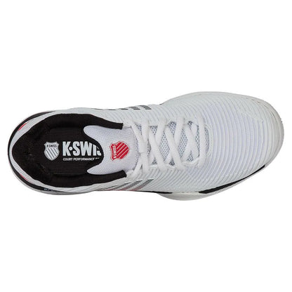 Men's Hypercourt Express 2 Tennis Shoes White and Black