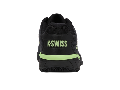 K-Swiss Men's Shoes Hypercourt Express 2 Clay | Black/Soft Neon Green/Neon Lava