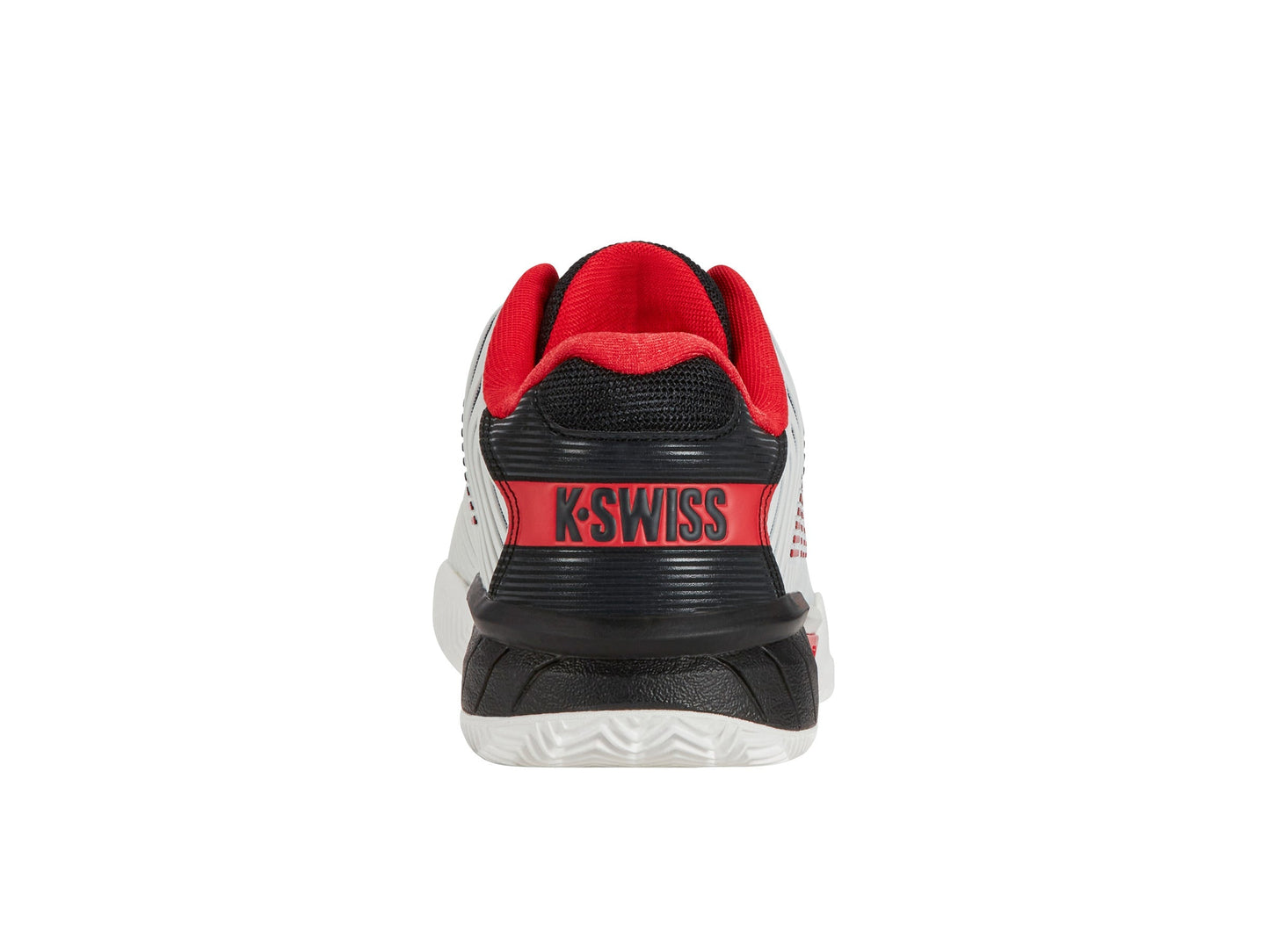 K-Swiss Men's Shoes Hypercourt Express 2 Clay | Bright White/Stretch Limo/High Risk Red