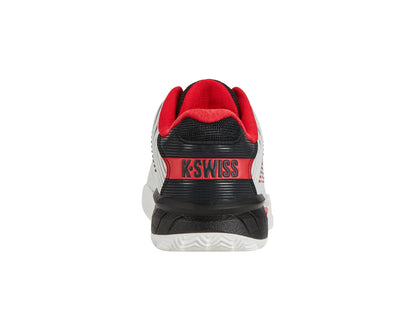 K-Swiss Men's Shoes Hypercourt Express 2 Clay | Bright White/Stretch Limo/High Risk Red