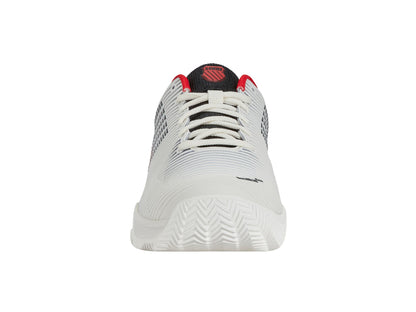 K-Swiss Men's Shoes Hypercourt Express 2 Clay | Bright White/Stretch Limo/High Risk Red